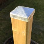 Onlywood TAPPO PIRAMIDE Copri Palo per Pali 9x9 cm-0