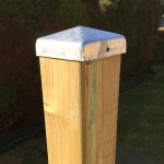 Onlywood TAPPO PIRAMIDE Copri Palo per Pali 9x9 cm-37360