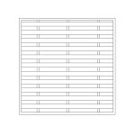 Pannello Frangivista Legno LUSSO ELEGANT Pino Trattato in Autoclave - 4 Dimensioni - ANTIVENTO-37647