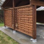 Pannello Frangivista Legno LUSSO ELEGANT Pino Trattato in Autoclave - 4 Dimensioni - ANTIVENTO-37643