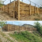 Pali CASTAGNO Scortecciato durata 25 anni - Qualità Basic - VENDITA A BANCALE-79833