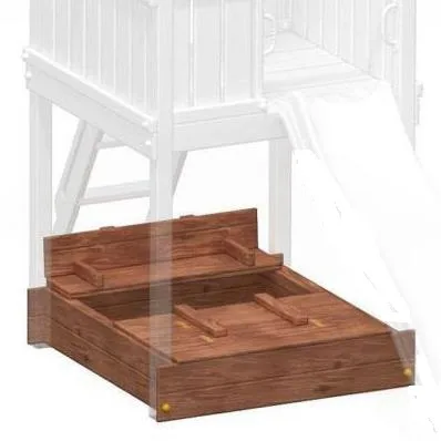 FUNGOO BEACH MODULE in legno Abete per modelli Fortness e Paradise - Accessorio Parco Giochi-37824