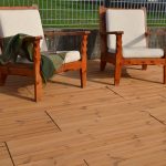 Piastrella ad incastro per esterno STYLE in legno Thermowood - 40 x 120 x 4,5 cm-53735