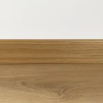 BATTISCOPA ROVERE in Legno Impiallacciato - 13 x 80 mm - Asta da 2,4 m-52714