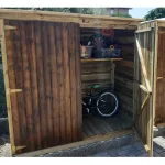 Armadio da Esterno in Legno ARMADIONE 183 x 90 x 179 cm - foto 5