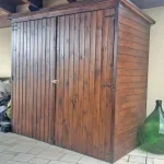 Armadio da Esterno in Legno ARMADIONE 183 x 90 x 179 cm - foto 14