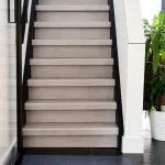 GRADINO LIGHT GREY STONE Rivestimento Scale Interne Fai da te - Larghezza max 130 cm - foto 4