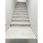 GRADINO LIGHT GREY STONE Rivestimento Scale Interne Fai da te - Larghezza max 130 cm - foto 9