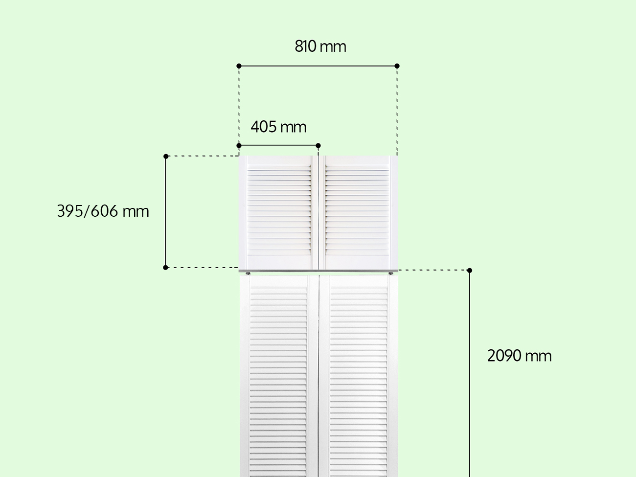 Abbinamento ante a libro e ante semplici Abbinamento ante a libro e ante semplici
