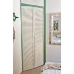 Onlywood Anta per Armadio a Muro a Persiana 810 x 2050 mm in Legno verniciato Bianco-58293