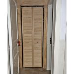 Onlywood Ante per Armadio a Muro a Persiana 610 x 2050 mm in Legno Naturale-82721