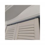 Onlywood Anta per Armadio a Muro a Persiana 610 x 2050 mm in Legno verniciato Bianco-45463