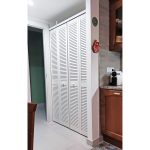 Onlywood Anta per Armadio a Muro a Persiana 610 x 2050 mm in Legno verniciato Bianco-76571