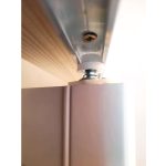 Onlywood Anta per Armadio a Muro a Persiana 810 x 2050 mm in Legno verniciato Bianco-48468