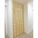 Onlywood Ante per Armadio a Muro a Persiana 61 x 205 cm in Legno Naturale - foto 19