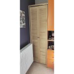 Onlywood Ante per Armadio a Muro a Persiana 610 x 2050 mm in Legno Naturale-78430