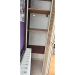 Onlywood Ante per Armadio a Muro a Persiana 810 x 2050 mm in Legno Naturale-78436