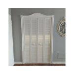 Onlywood Anta per Armadio a Muro a Persiana 610 x 2050 mm in Legno verniciato Bianco-44812