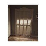 Onlywood Anta per Armadio a Muro a Persiana 610 x 2050 mm in Legno verniciato Bianco-44815