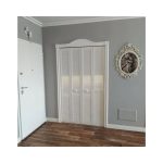 Onlywood Anta per Armadio a Muro a Persiana 610 x 2050 mm in Legno verniciato Bianco-44813