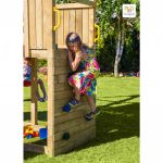 Parco Giochi in Legno Autoclavato CAROL 3 con Altalena e Scivolo Fungoo-42571