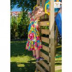 Parco Giochi in Legno Autoclavato Fungoo CAROL 1 Torre con Scivolo-42507