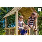 Parco Giochi in Legno Autoclavato Fungoo CAROL 1 Torre con Scivolo-42508