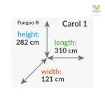 Parco Giochi in Legno Autoclavato Fungoo CAROL 1 Torre con Scivolo - foto 7
