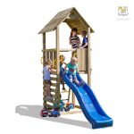 Parco Giochi in Legno Autoclavato Fungoo CAROL 1 Torre con Scivolo-42505