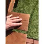 Onlywood Tavolo Picnic in Legno Tropicale HARDWOOD COMFORT 180 x 160 cm - Con Panche-54391