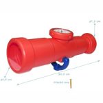 Telescopio con Bussola Fungoo - Ø 7,5/8,5 x 30,5 cm -42752