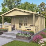 Onlywood Casetta in Legno da giardino HEINO - 450 x 560 cm -54665