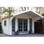 Onlywood Casetta in legno da giardino INGLUND 380 X 320-44723