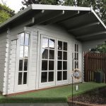 Onlywood Casetta in legno da giardino INGLUND 380 X 320-44722