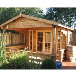 Casetta in Legno da giardino SANSTROV - 380 x 590 x 270 h cm -44776