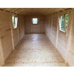 Onlywood Bungalow in legno JIMMY 840 x 240 cm - con Preingresso-44219