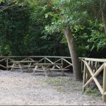 Onlywood Staccionata in Legno a Croce Sant'Andrea in Pino. Dimensioni (misure L 200 centimetri x H 150 centimetri). Modulo continuativo con 1 piantone-44087