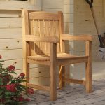 Onlywood Sedia in Teak da giardino BIRMINGHAM - 58 x 50 x 93h cm-0