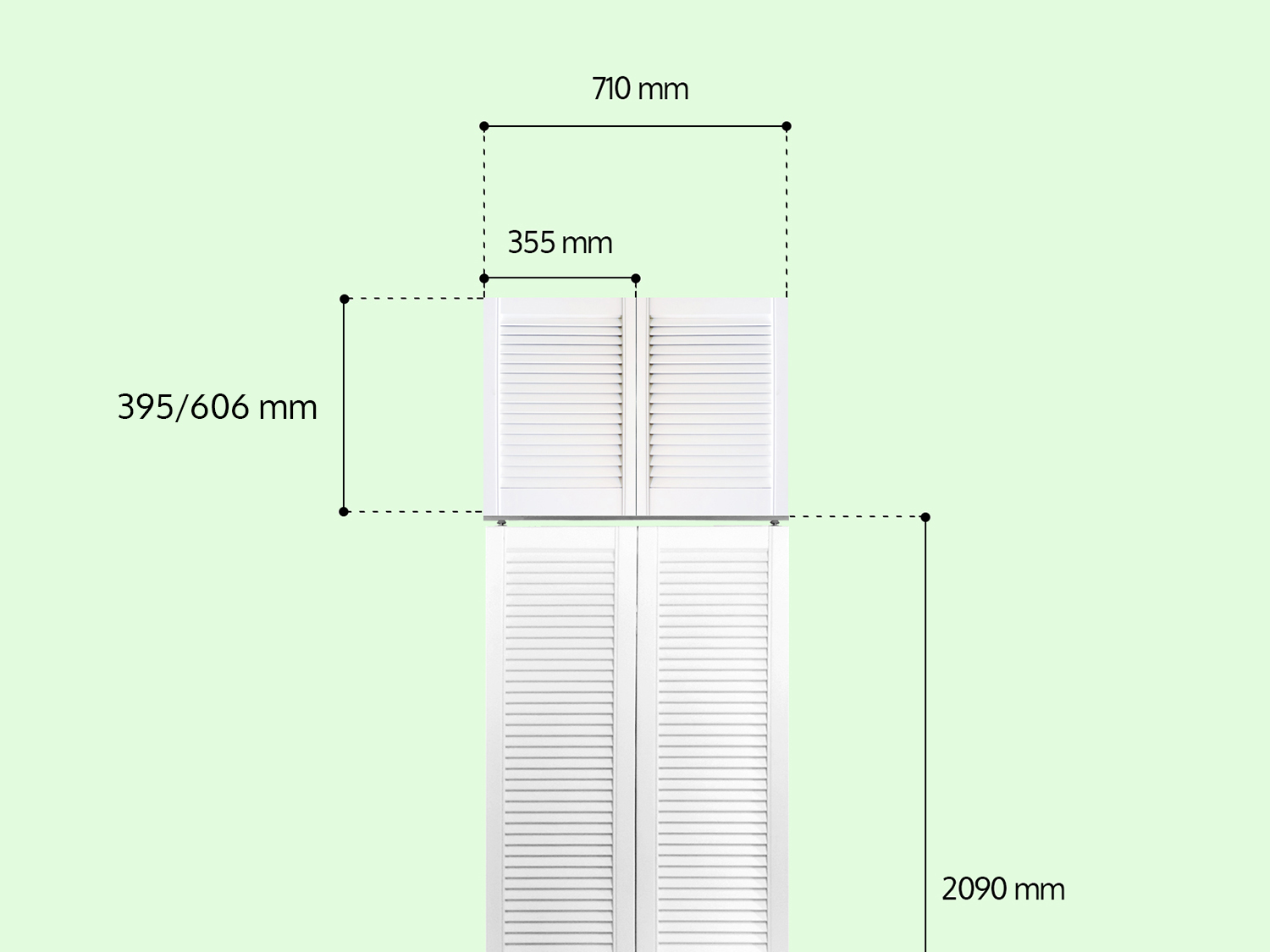 Abbinamento ante a libro e ante semplici Abbinamento ante a libro e ante semplici