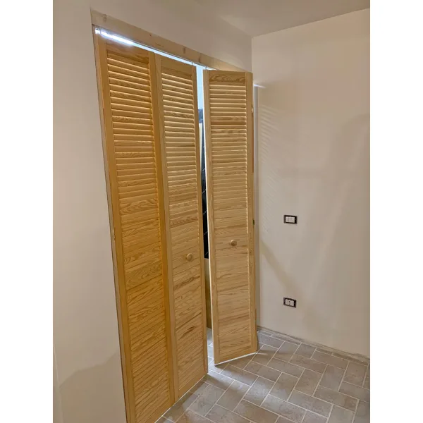 Onlywood Anta per Armadio a Muro a Persiana 710 x 2050 mm in Legno Naturale-0