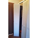 Onlywood Anta per Armadio a Muro a Persiana 710 x 2050 mm in Legno verniciato Bianco-48436