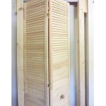 Onlywood Anta per Armadio a Muro a Persiana 710 x 2050 mm in Legno Naturale-48112