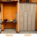 Onlywood Anta per Armadio a Muro a Persiana 710 x 2050 mm in Legno Naturale-82722