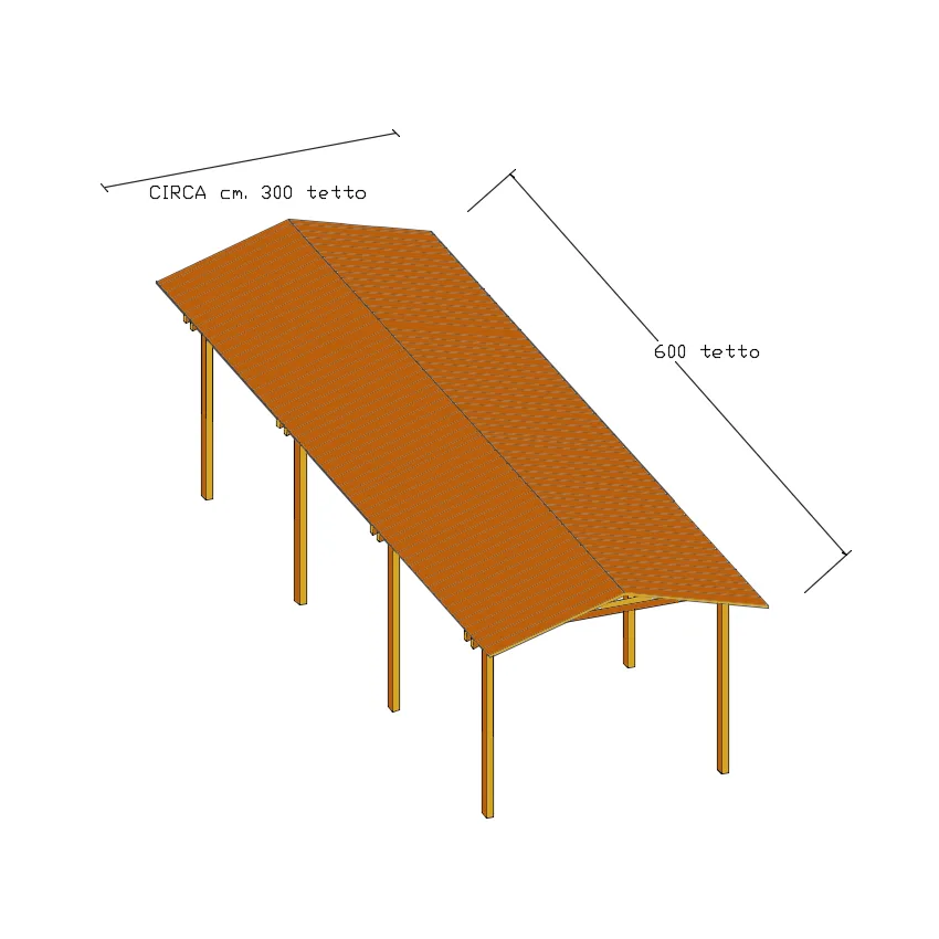 Onlywood Gazebo in Legno impregnato TIP 3 x 6 Tetto Antivento - Personalizzabile-0 Onlywood Gazebo in Legno impregnato TIP 3 x 6 Tetto Antivento - Personalizzabile-0