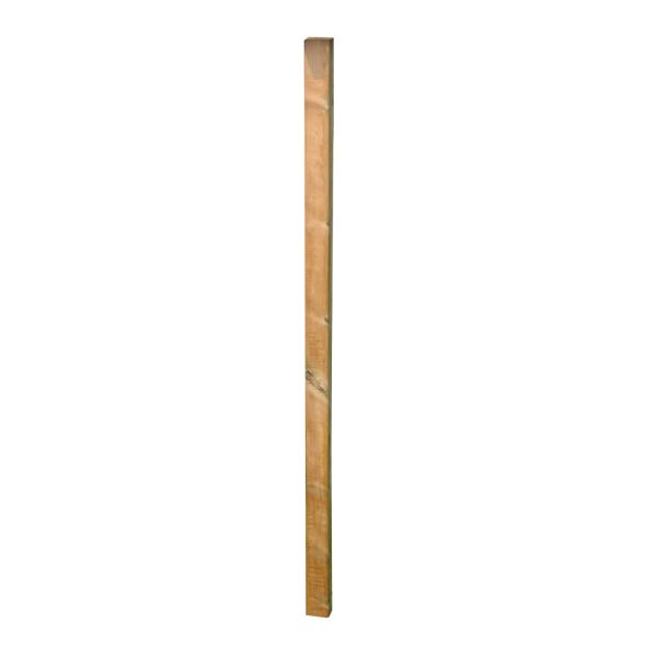 Montante Aggiuntivo 9x9 in Legno h. 240 cm - Fissaggio Grigliati e Frangivista-0
