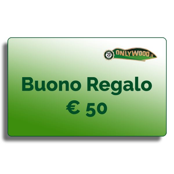 Buono regalo Onlywood - € 50 -0