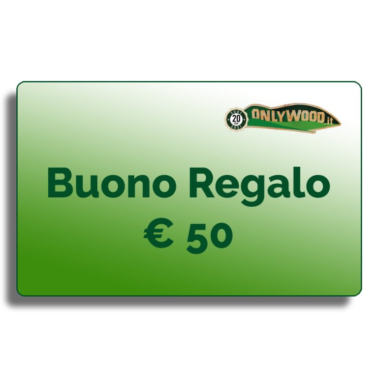 Buono regalo Onlywood - € 50 -0