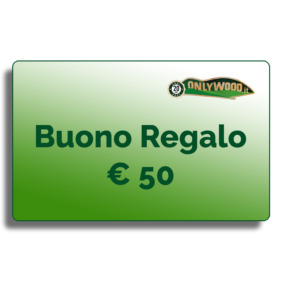Buono regalo Onlywood - € 50 -0 Buono regalo Onlywood - € 50 -0