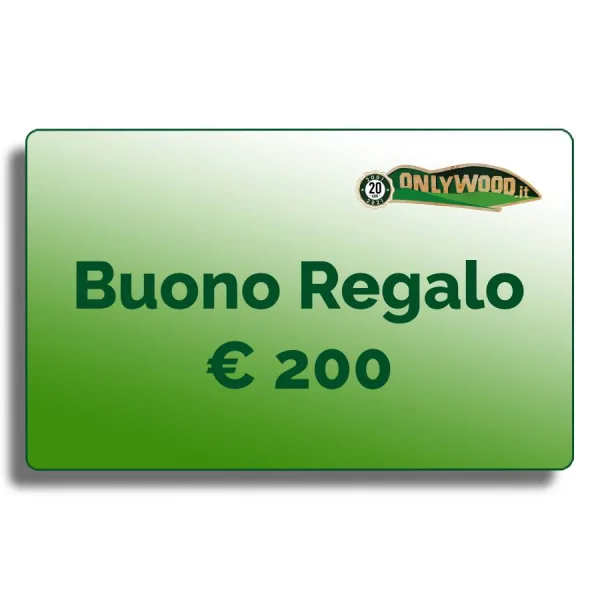 Buono regalo Onlywood - € 200 -0