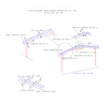 Onlywood Gazebo in Legno impregnato TIP 4 x 6 Tetto Antivento - Personalizzabile-82383